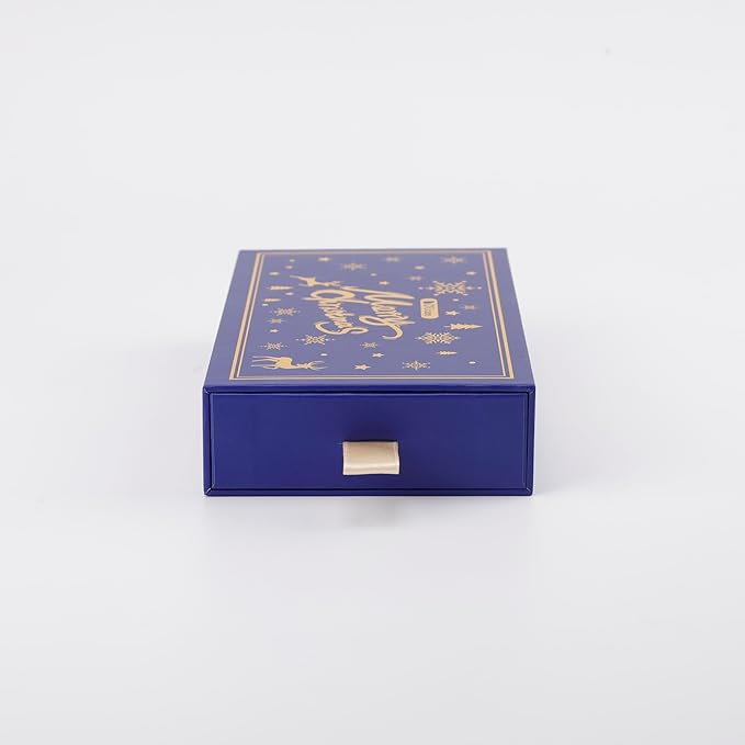 DUcare Christmas Gift Set 8Pcs,With 6pcs Makeup Brush Set 2pcs Makeup Puffs Kabuki Foundation Blending Face Powder Blush Concealers Eye Shadows Brushes