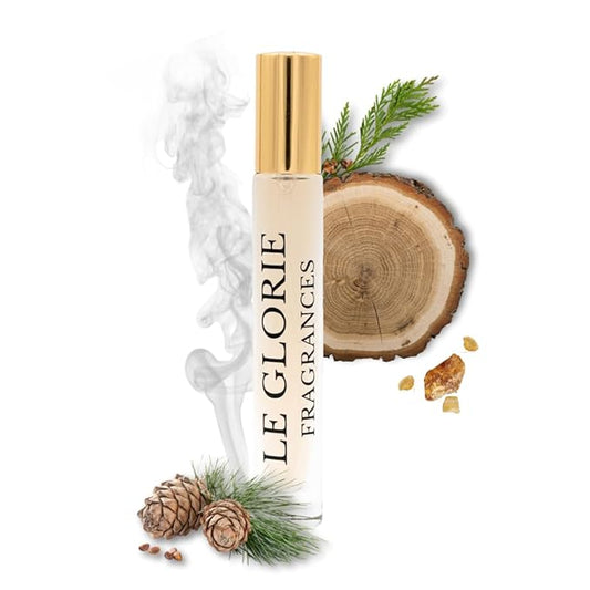 Inspired by B.He ro Eau de Parfum, Ambery Wood Notes EDP, Long Lasting 12-14 Hours Perfume Spray for Men, All Skin Types, Cruelty Free - 0.33 oz 10 ml