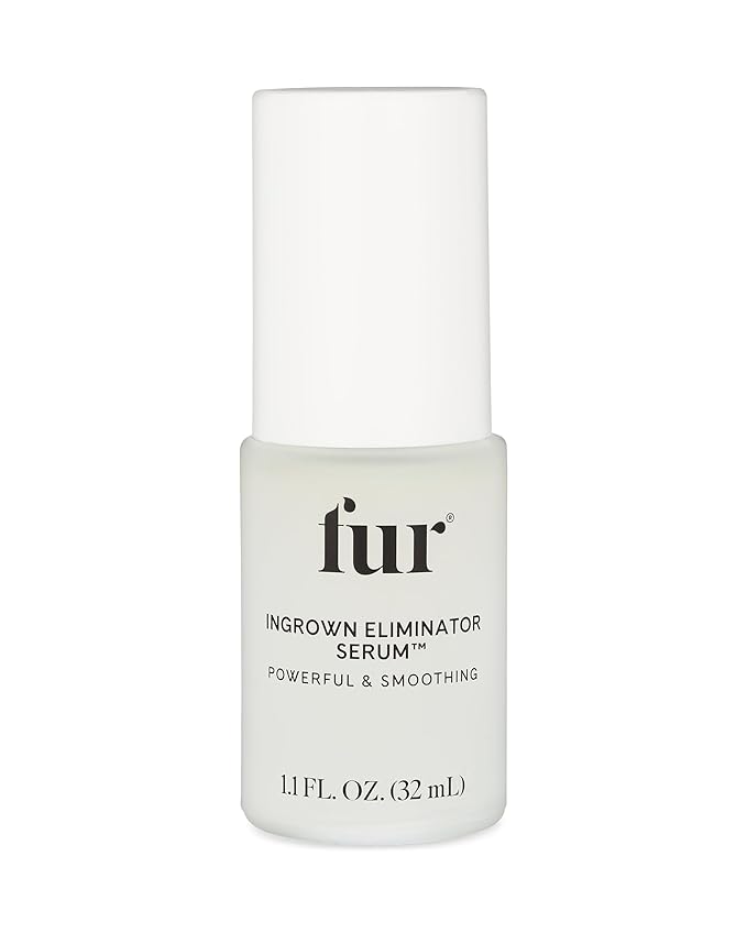 Fur Ingrown Eliminator Serum: Post Hair Removal Care and Ingrown Hair Treatment - 1.1 FL OZ