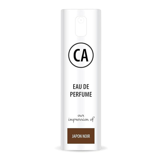 CA Perfume Impression of Japon Noir Unisex Eau De Parfum Woody Spicy Scent Long Lasting Unisex Fragrance Travel Size TSA Ready for Day and Night Wear 0.33 Fl Oz 10ml