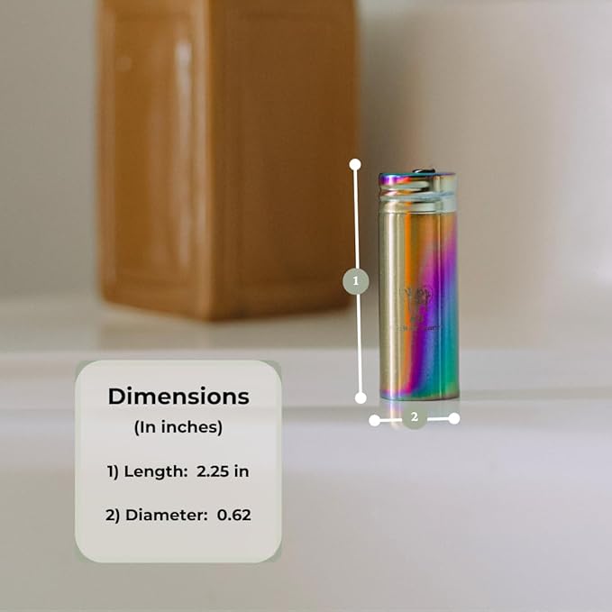 Vegan Biodegradable Bamboo Charcoal Dental Floss with Refillable Stainless Steel Rainbow Container | Extra Floss Refill | Natural Candelilla Wax | 30M x2 | Peppermint | Eco Zero Waste Oral Care