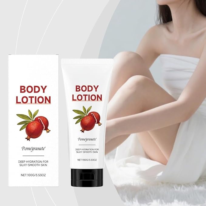 Pomegranate Body Lotion for Women - Nourishing & Non-Greasy Daily Moisturizer with Vitamin E - 3.53 oz for Soft, Smooth Skin - Hand and Body Lotion for Dry Skin Care in Fall & Winter (2)