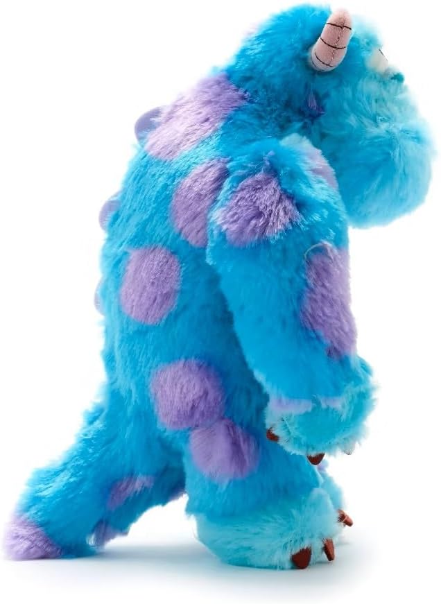 Disney Store Sulley Plush Toy - Soft 9-Inch Cuddly Monster from Pixar's Monsters, Inc - Iconic Blue & Purple Design - Perfect Collectible & Cozy Companion for Fans and Kids Everywhere