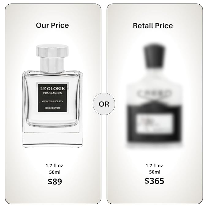 Inspired by Creed's Aventus For Men Eau de Parfum, Long Lasting Perfume Spray for Men, EDP, All Skin Types, Cruelty Free - 1.7 fl oz 50ml