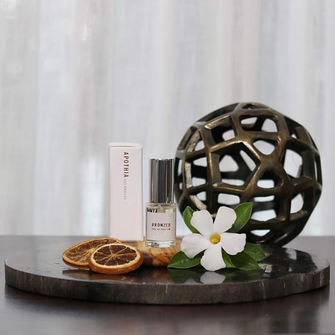 APOTHIA - Bronzed Travel Eau de Parfum | Bronzed Perfume Orange Blossom & Jasmine | Award Winning Fragrance | Premium Ingredients | Long Lasting Scent | 0.4 oz | 12 ml | Convenient Travel Size