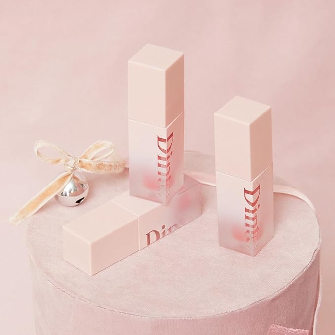 DINTO Blur-Jelly Plumping Lip Tint - Tinted Lip Plumpimg Gel Gloss, Long-Lasting, Moisturizing, Volumizing & Hydrating, Vegan & Cruelty-Free (7 colors) (776 Muhly Gelée, 0.11 fl.oz.)