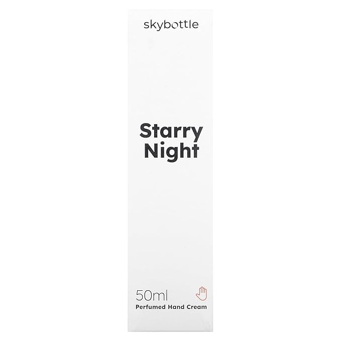 skybottle Hand Cream, Nourishes Very Dry Hands, Korean Hand Lotion, Hand Care for Women & Men, Perfumed with Ylang Ylang, Jasmine, Musk Scent with Shea Butter, 1.7 Fl. Oz