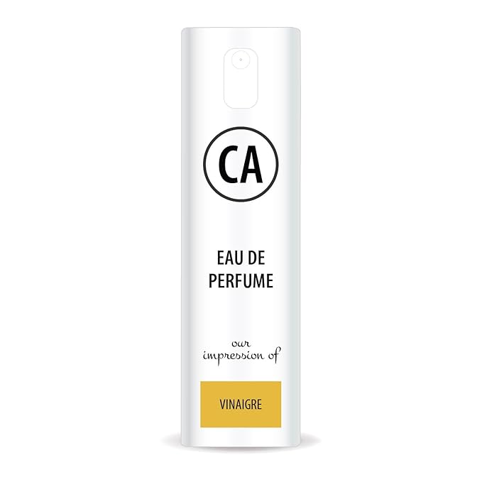 CA Perfume Impression of Vinaigre Unisex Eau De Parfum Woody Spicy Scent Long Lasting Unisex Fragrance Travel Size TSA Ready for Day and Night Wear 0.33 Fl Oz 10ml