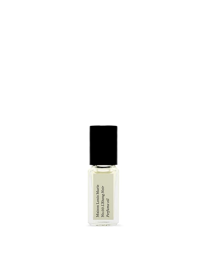 Maison Louis Marie - No.03 L'Etang Noir Roll-On Perfume Oil Sample | Luxury Clean Beauty + Non-Toxic Fragrance (0.1 fl oz | 3 ml)