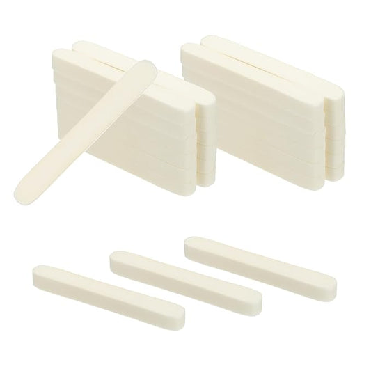 uxcell 120 Count Compressed Facial Sponges Round Face Cleansing Sponges Pads for Daily Skincare Routines at Home, Kitchen(White)