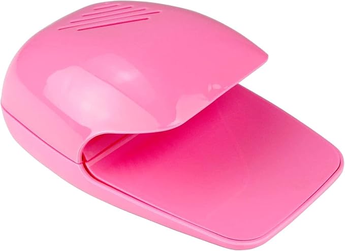 Cute Nail Dryer for Kids, Christmas Gifts for Girls, Quick Dry Pink Nail Fan Dryer, Mini and Portabe Nail Dryer for Regular Polish, Perfect Addition to Kids Nail Polish Set for Girls