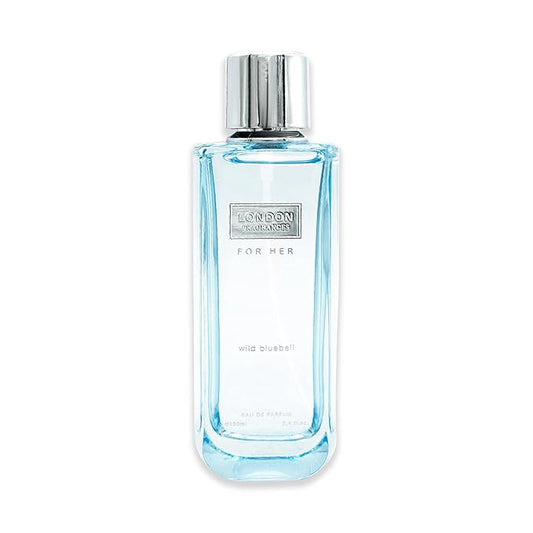 London Fragrances - Wild Bluebell - Women's Fragrances - Floral, Fresh, Musky Eau de Parfum - Long Lasting Perfume for Women - 3.4 oz