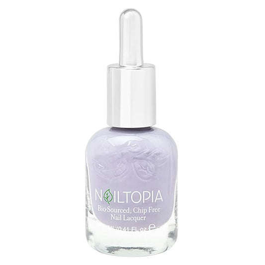 Nailtopia Bio-Sourced, Chip Free Nail Lacquer - All Natural, Strengthening Biotin and Superfood-Infused Polish - Chip Resistant Formula - Quick-Dry, Long Lasting Wear - Passion Player - 0.41 oz