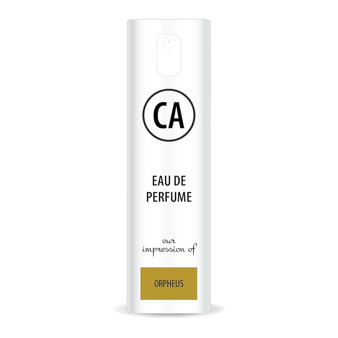 CA Perfume Impression of Orpheus Unisex Eau De Parfum Woody Chypre Scent Long Lasting Unisex Fragrance Travel Size TSA Ready for Day and Night Wear 0.33 Fl Oz 10ml