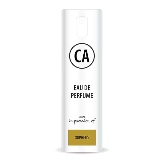CA Perfume Impression of Orpheus Unisex Eau De Parfum Woody Chypre Scent Long Lasting Unisex Fragrance Travel Size TSA Ready for Day and Night Wear 0.33 Fl Oz 10ml