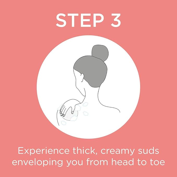 Spongelle French Lavender Wild Flower Buffer Body Scrubber | Bath & Shower Loofah for Women | Exfoliator with Body Wash Infused Sponge | 14+ uses (Pack of 2)