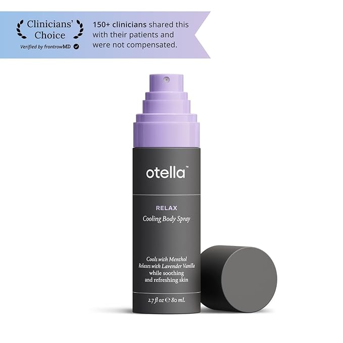 Cooling Body Spray with Menthol and Aromatherapy Lavender Vanilla Scent to help you Relax, 2.7 oz. | Anytime Immediate Heat Relief | TSA Approved | Gluten Free | Vegan | Paraben Free