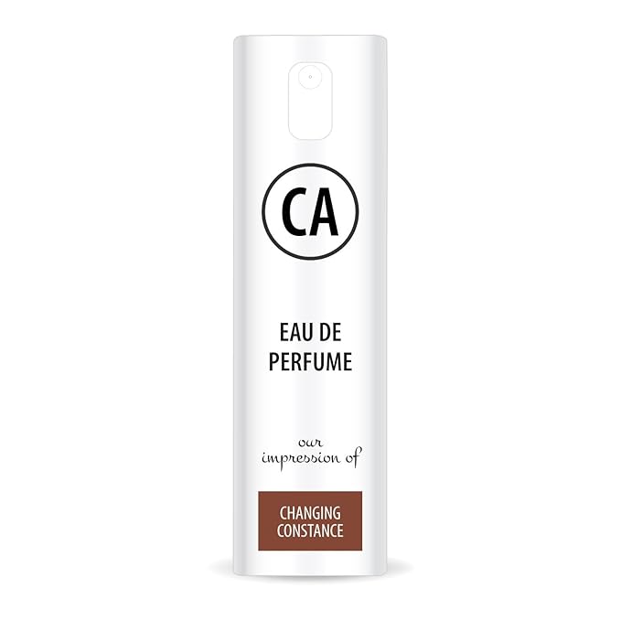 CA Perfume Impression of Changing Constance for Women Eau De Parfum Amber Vanilla Scent Long Lasting Perfumes for Women Travel Size TSA Ready for Day and Night Wear 0.33 Fl Oz 10ml