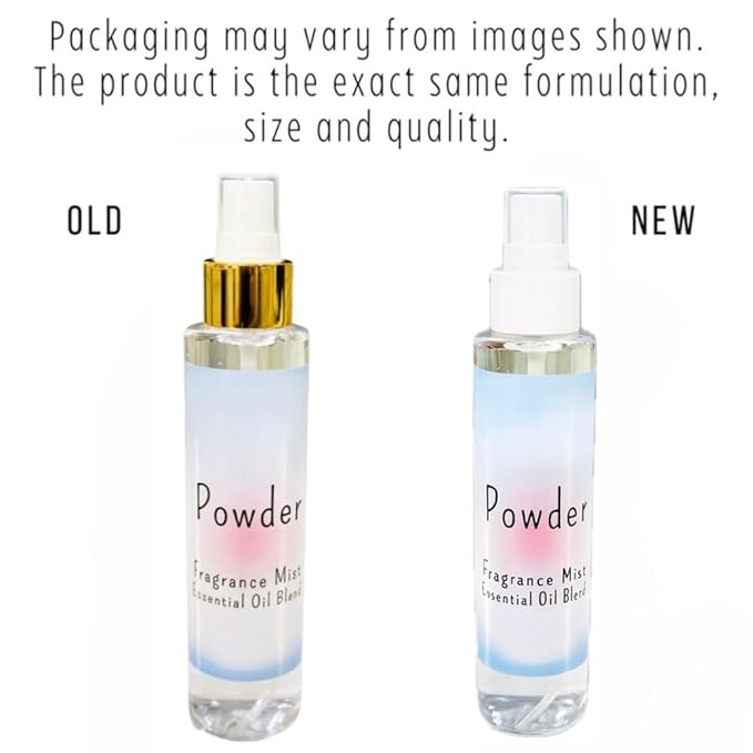 BABY POWDER Soft & Fresh Women’s Body Mist, Fine Fragranced Body Misting Spray, Sensual light scent Fragrance, Hair & Body Spritz Essential Oils