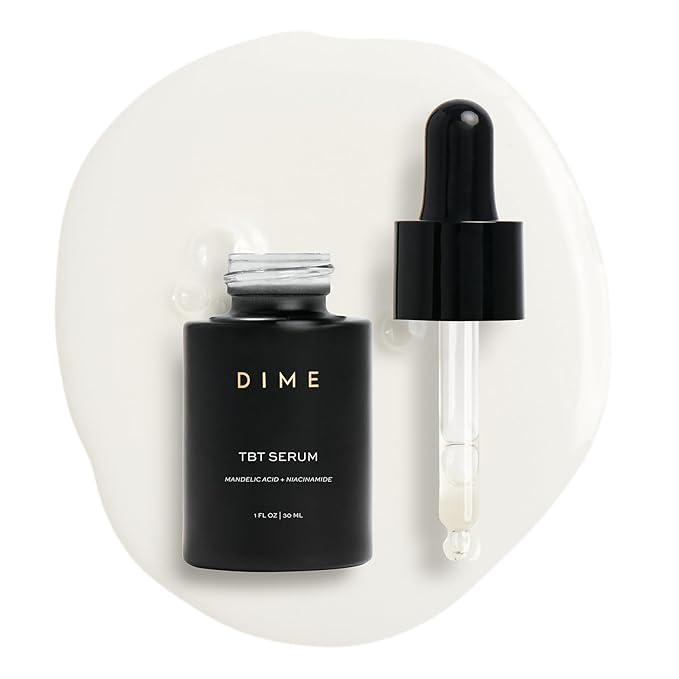 DIME Beauty TBT Serum - Anti-Aging Face Serum With Niacinamide and Mandelic Acid, Hydrating for Youthful Skin, 1 oz (30 mL)