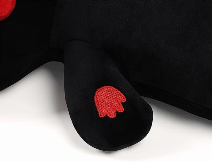 Black Axolotl Plush Pillow Cute and Soft Axolotl Stuffed Animal Kawaii Plushie Toy Great Gift for Kids, 12"