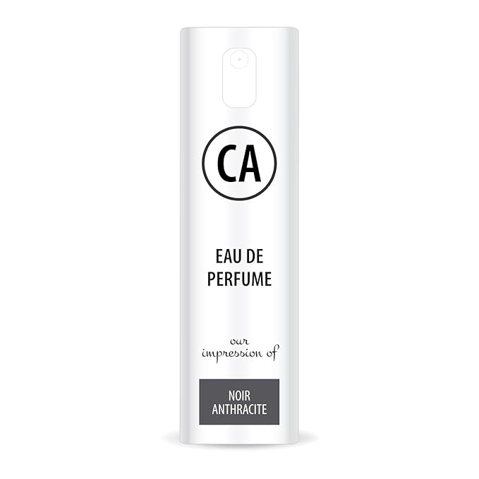 CA Perfume Impression of Noir Anthraci̇te for Men Eau De Parfum Chypre Scent Long Lasting Cologne for Men Travel Size TSA Ready for Day and Night Wear 0.33 Fl Oz 10ml