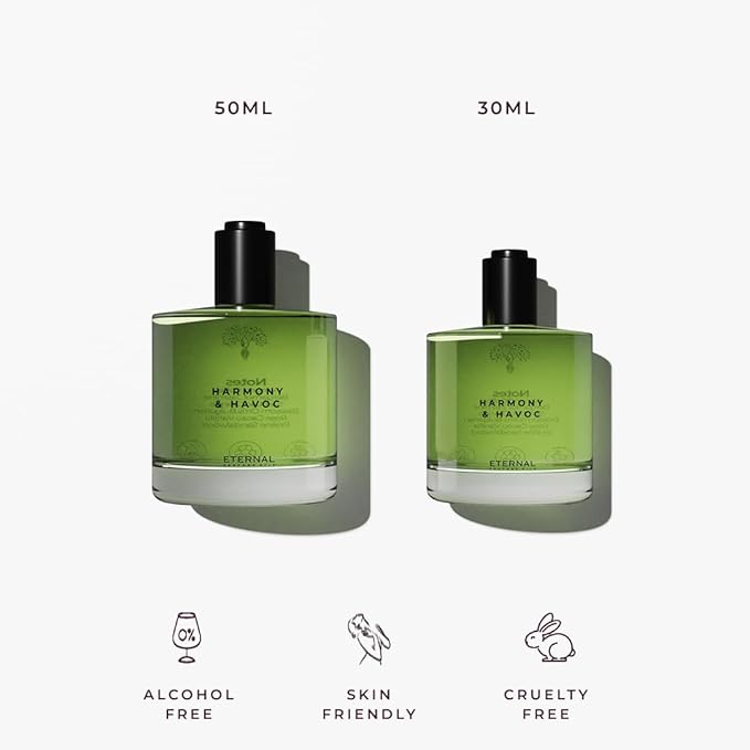 Eternal perfume oils for Women and Men - Harmony and Havoc (Insp. by G00d Girl) |Eau de Perfum - Concentrated Perfume Oil - Long Lasting Perfume Alcohol Free Perfumes - 50ml with 30ml (Pack of 2)