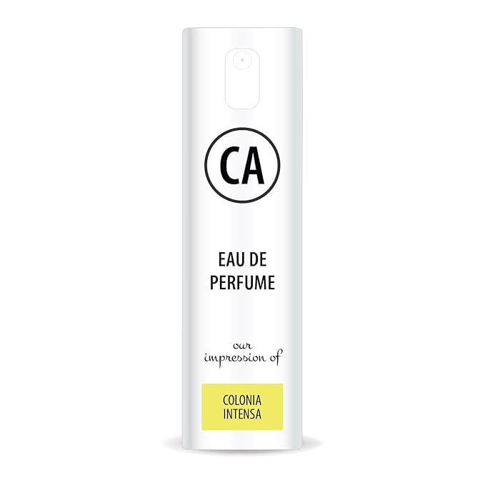 CA Perfume Impression of Colonia Intensa for Men Eau De Parfum Woody Scent Long Lasting Cologne for Men Travel Size TSA Ready for Day and Night Wear 0.33 Fl Oz 10ml