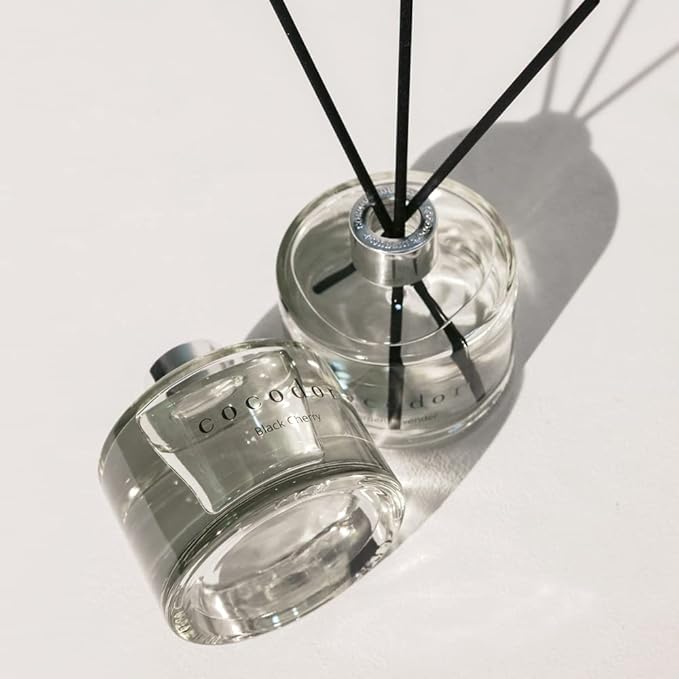 COCODOR Signature Reed Diffuser Set/Woody Hotel / 6.7oz /1 Pack/Home Fragrance Diffuser, Oil Scent Diffuser for Bathroom Shelf Decor