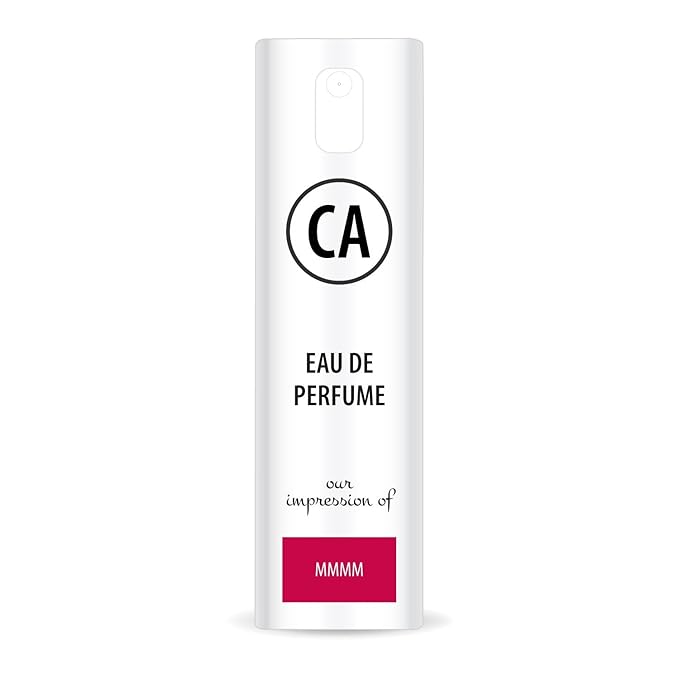 CA Perfume Impression of MMMM Unisex Eau De Parfum Vanilla Scent Long Lasting Unisex Fragrance Travel Size TSA Ready for Day and Night Wear 0.33 Fl Oz 10ml