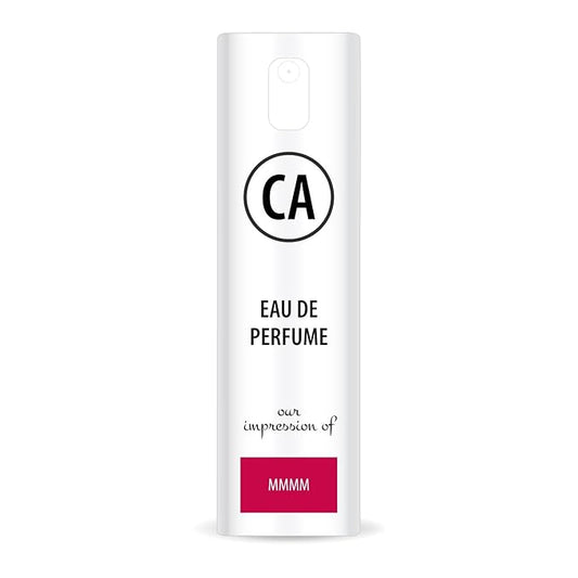 CA Perfume Impression of MMMM Unisex Eau De Parfum Vanilla Scent Long Lasting Unisex Fragrance Travel Size TSA Ready for Day and Night Wear 0.33 Fl Oz 10ml