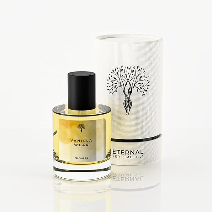 Eternal Vanilla Wear Perfume Oil for Women & Men- Eau De Perfum - Unisex Concentrated Perfume insp by Eternalperfumeoils - Alcohol Free Scent - Long Lasting Designer Perfumes 30ml.