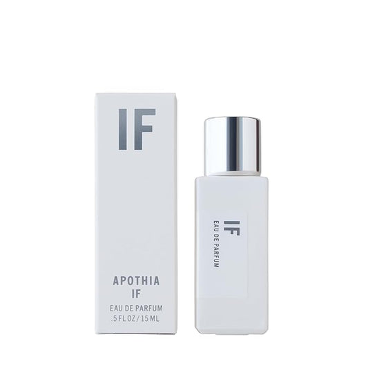 APOTHIA - IF Travel Eau de Parfum | IF Perfume Modern White Floral & Citrus | Award Winning Fragrance | Premium Ingredients | Long Lasting Scent | 0.4 oz | 15 ml | Convenient Travel Size Glass Bottle