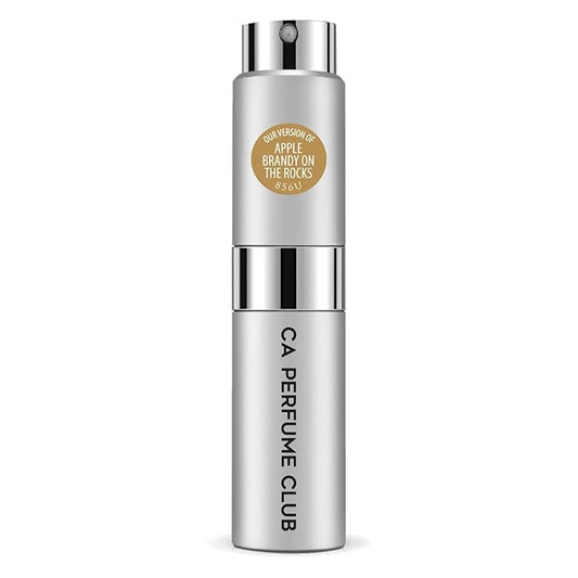 CA Perfume Impression of Apple Brandy On The Rocks for Women and Men Aromatic Fruity Scent Long Lasting Unisex Fragrance Eau De Parfum Travel Size Refillable Atomizer Spray 0.27 Fl Oz 8ml