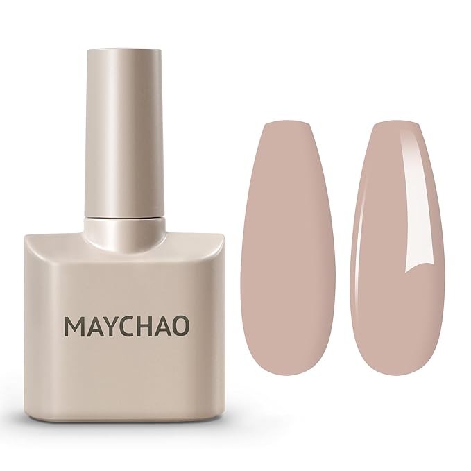 MAYCHAO 15ML Gel Nail Polish 1Pc Sweet Cider Gel Polish Soak Off UV LED Nail Polish Nail Art Starter Manicure Salon DIY at Home, 0.5 OZ