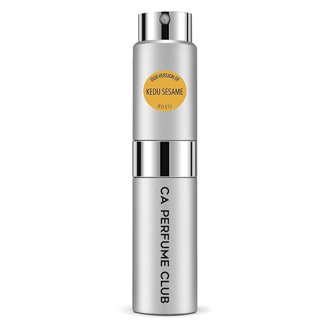CA Perfume Impression of Kedu Sesame for Women and Men Chypre Floral Scent Long Lasting Unisex Fragrance Eau De Parfum Travel Size Refillable Atomizer Spray 0.27 Fl Oz 8ml
