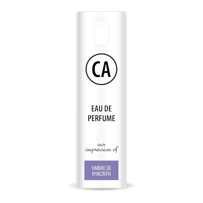 CA Perfume Impression of Ombre De Hyacinth Unisex Eau De Parfum Floral Scent Long Lasting Unisex Fragrance Travel Size TSA Ready for Day and Night Wear 0.33 Fl Oz 10ml
