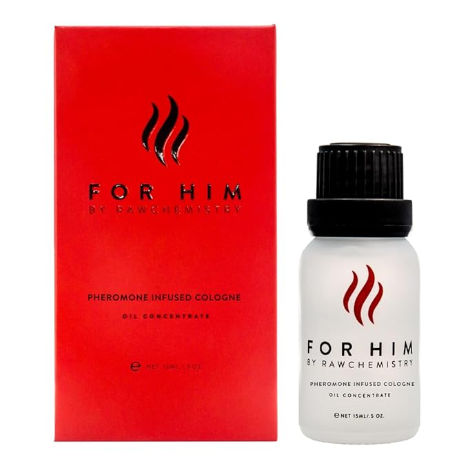 RawChemistry for Him - A Pheromone Infused Cologne Oil - Bold, Extra Strength Formula 15 ml.