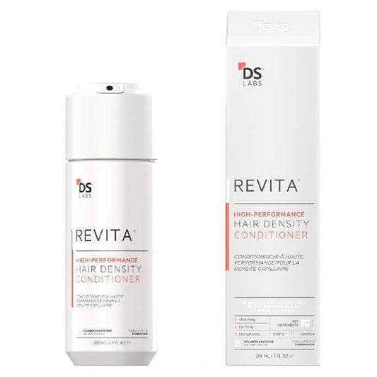 DS Labs Revita Conditioner, 205 mL – Scalp Refreshing Hydration for Fuller Looking, Weightless Hydration, Caffeine, Turmeric, Sulfate & Silicone Free, Color Safe, For Men & Women