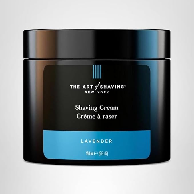 The Art of Shaving Lavender Shaving Cream for Men - Beard Care, Protects Against Irritation and Razor Burn, Clinically Tested for Sensitive Skin, 5 Fl Oz (Pack of 1)