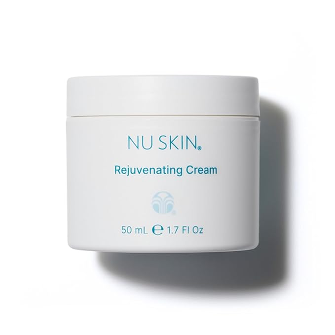 Nu Skin Rejuvenating Cream | Expertly Formulated Moisturizer for Dry Skin, Infused with Hyaluronic Acid, Nourishing Vitamins, and Unique Moisture-Binding Technology | 1.7 Fl Oz | 1 Pack