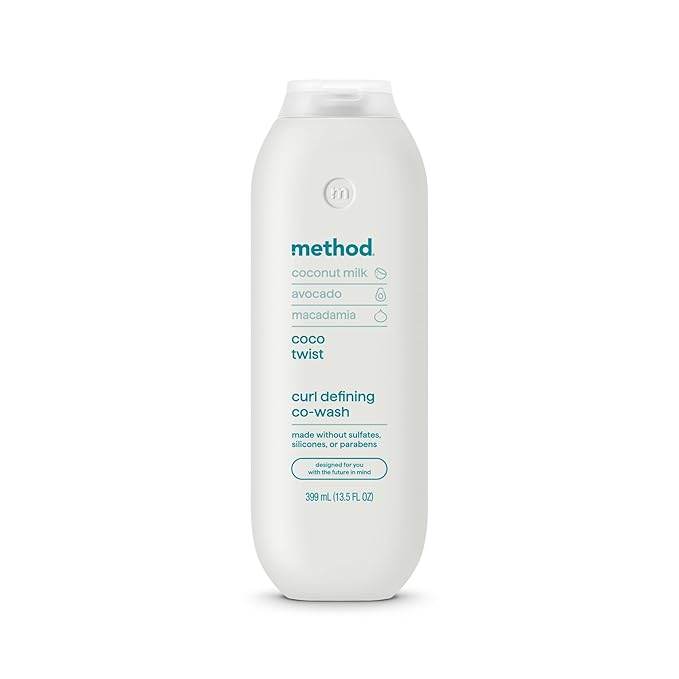 Method Curl Defining Co-Wash, Coco Twist, Coconut Milk + Avocado + Macadamia notes, 13.5oz