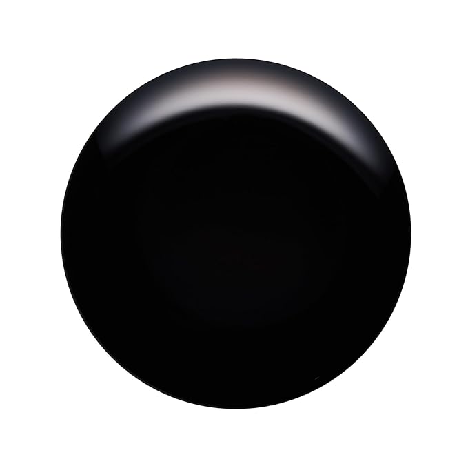 Nailtopia - Plant-Based Chip Free Nail Lacquer - Non Toxic, Bio-Sourced, Long-Lasting, Strengthening Polish - Respect (Black) - 0.41oz