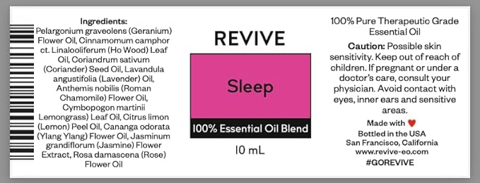 Basics Kit with Halo Diffuser by Revive Essential Oils - 100% Pure Therapeutic Grade, for Diffuser, Humidifier, Massage, Aromatherapy, Skin & Hair Care