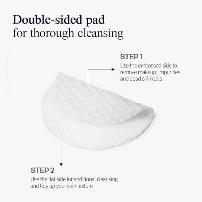 Pyunkang Yul PKY Low pH Cleansing Pad, 140ml 70ea Makeup Cleansing Wipes Hypoallergenic and dermatologist-tested