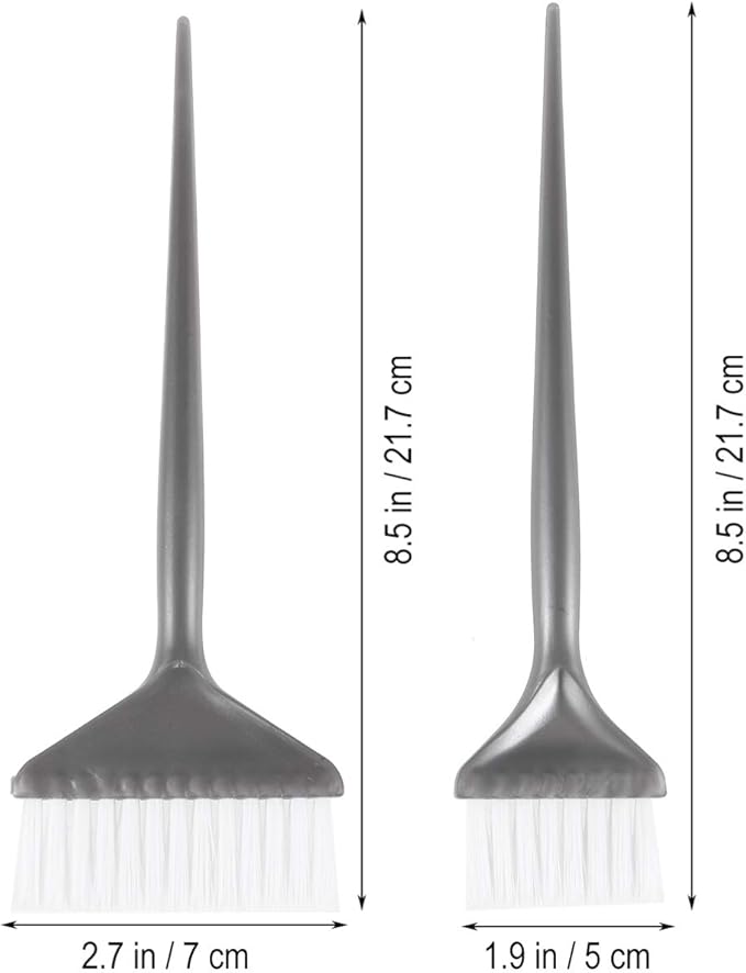 Gatuida Hair Dye Brush, 4PCS Hair Coloring Brush for Hair Dye, Hair Dye Brush to Apply Hair Color, Color For Hair Salon, Brush for Dyeing Hair, Colour Brush For Hair Coloring, Dye Tools