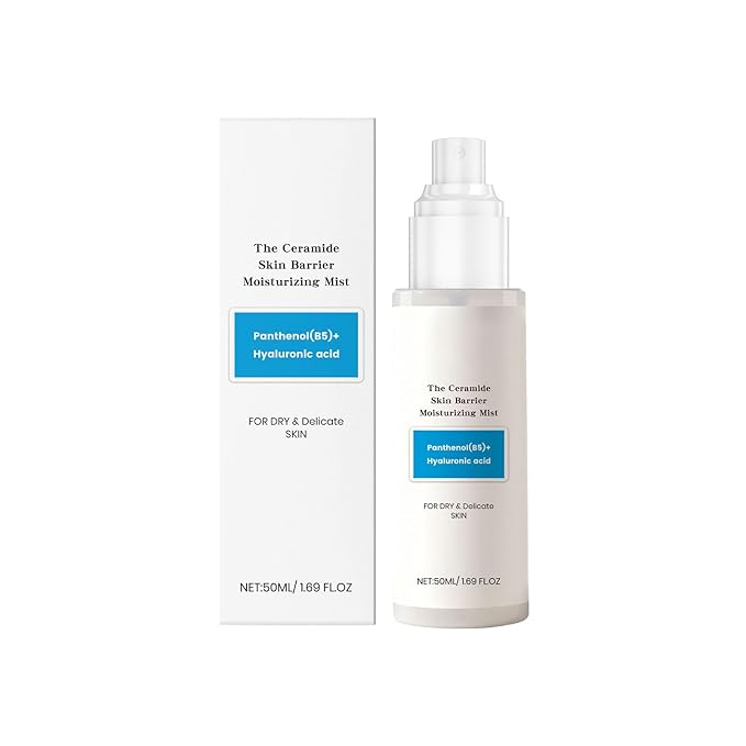 Hydrating Spray Face Mist - with Ceramide & Hyaluronic Acid, Hydrating and Soothing Facial Spray for All Skin Types, 1.69 fl.oz