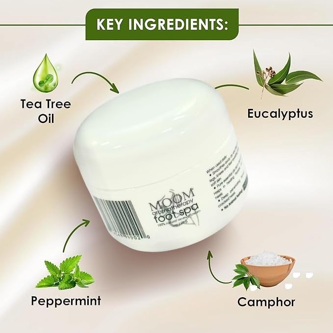 MOOM Organic Waxing Kit Gift Box for Women – Sugar Wax Hair Removal for Face, Bikini & Underarms – Travel Wax, Foot Spa Cream & Tools – Ideal for traveling & gifting