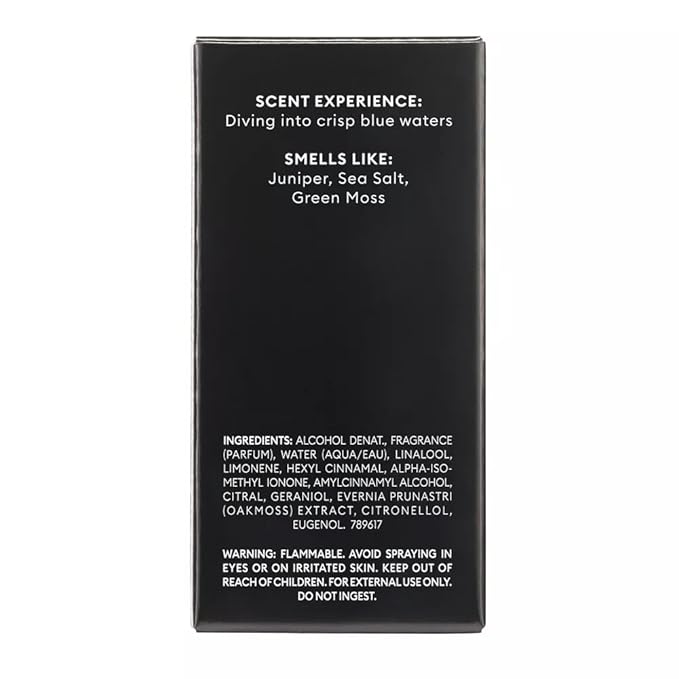 Finery AQUA VENTURE Men's Eau De Parfum | Men's Eau De Cologne, 2 fl oz | With Makeup Remover Pads Gift