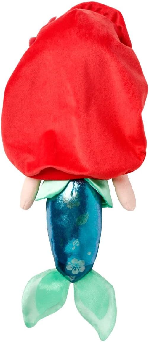Disney Store Official Princess Plush Doll, Ariel from The Little Mermaid, Medium 14 Inches, Soft Plushy with Embroidered Features, Princess Toys for Girls, Disney Dolls, Stuffed Animals for Girls